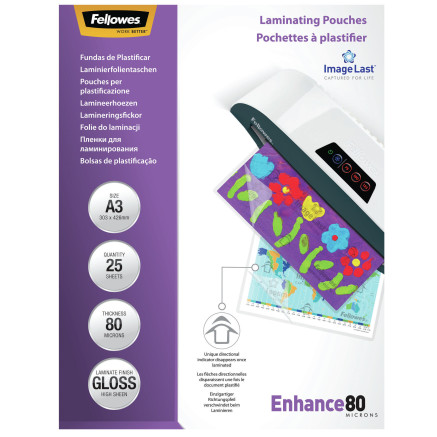 Bundle FELLOWES x3 +1 LAMINATING POUCH