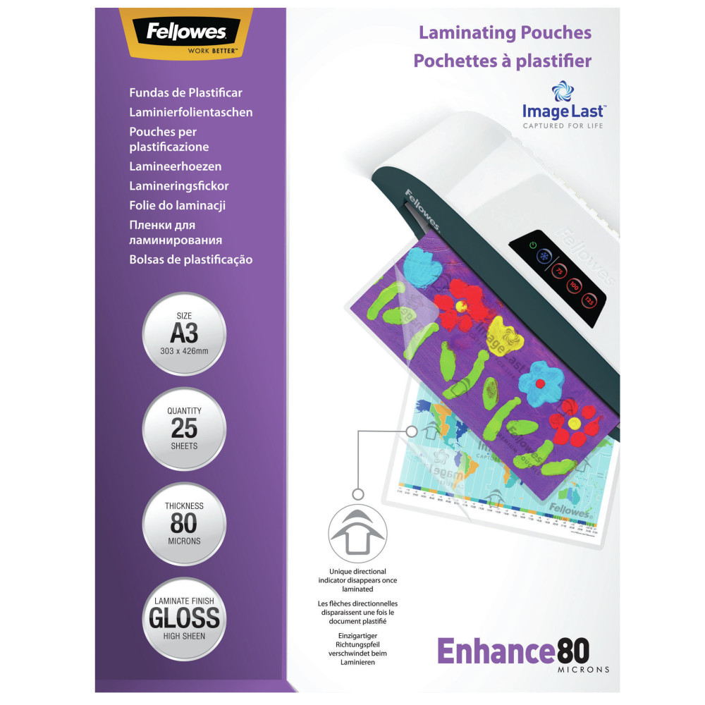 Bundle FELLOWES x3 +1 LAMINATING POUCH Bundle FELLOWES x3 +1 LAMINATING POUCH