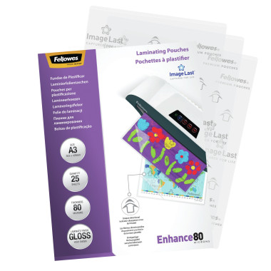 Bundle FELLOWES x3 +1 LAMINATING POUCH