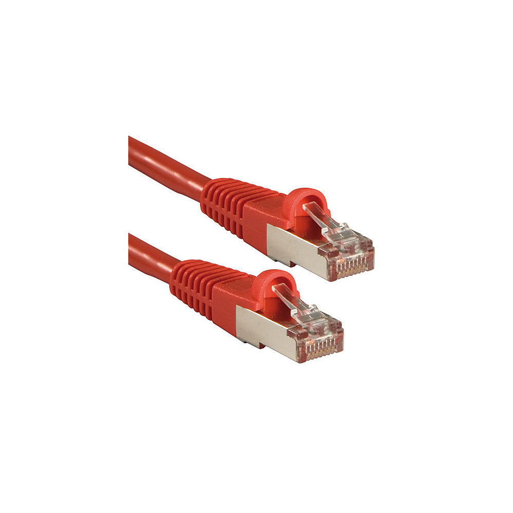 LINDY Basic Cat.6 S FTP Cable Red 0.5m LINDY Basic Cat.6 S FTP Cable Red 0.5m