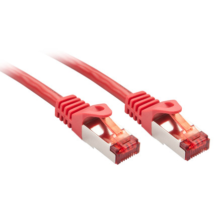 LINDY Basic Cat.6 S FTP Cable Red 1.5m
