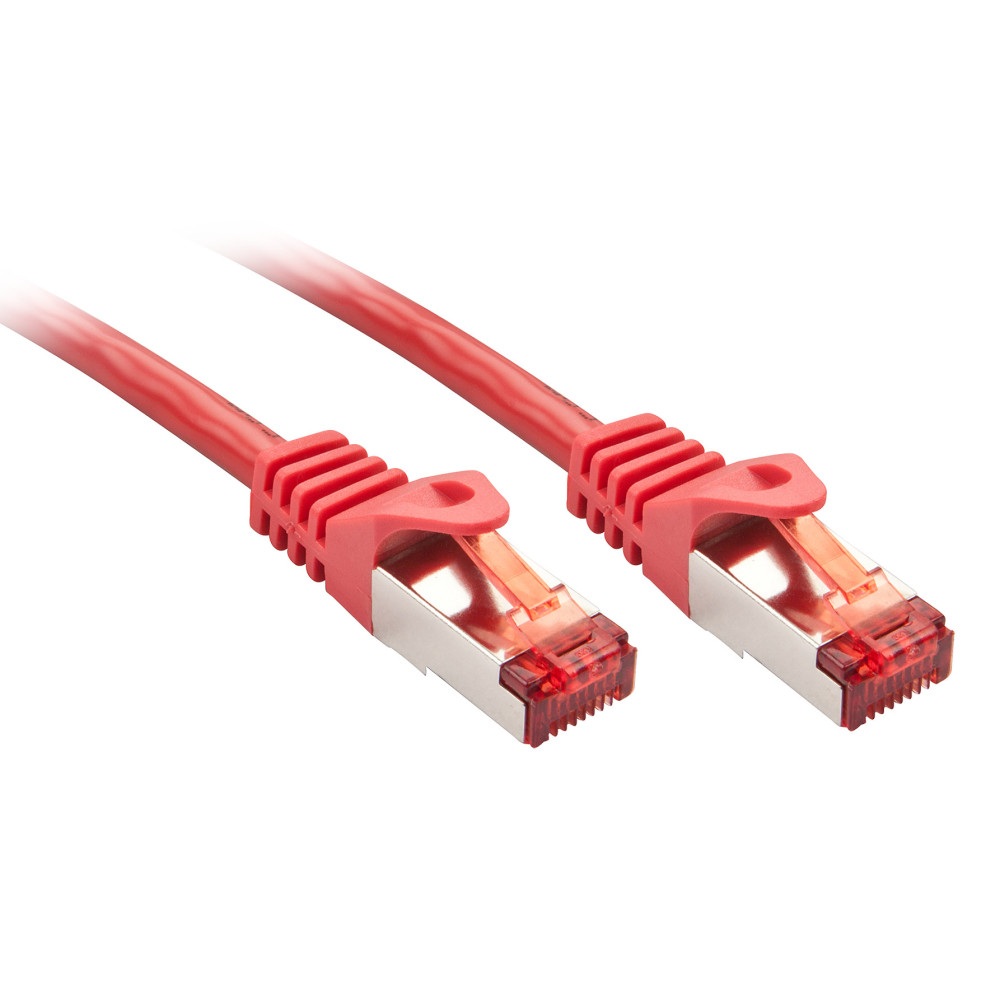 LINDY Basic Cat.6 S FTP Cable Red 1.5m LINDY Basic Cat.6 S FTP Cable Red 1.5m