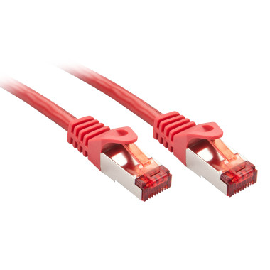 LINDY Basic Cat.6 S FTP Cable Red 1.5m