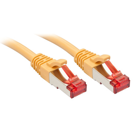 LINDY Cat.6 S FTP Cable Yellow 0.3m