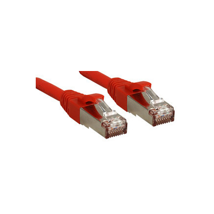 LINDY S FTP Cat.6 Cable Red 0.5m