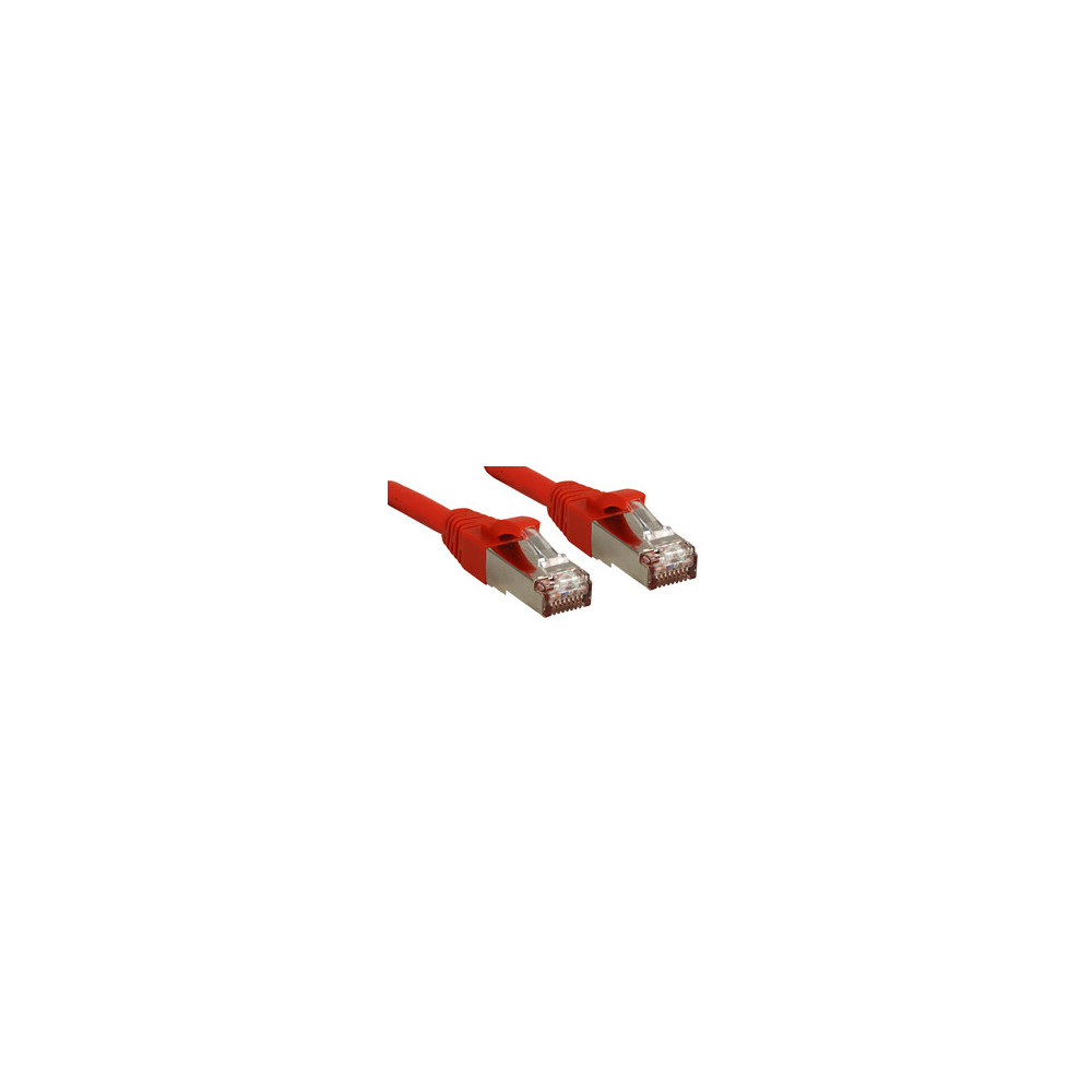 LINDY S FTP Cat.6 Cable Red 0.5m LINDY S FTP Cat.6 Cable Red 0.5m
