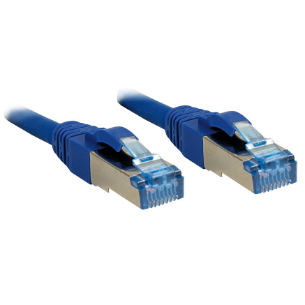LINDY Cat.6A S FTP LSOH Blue 2m