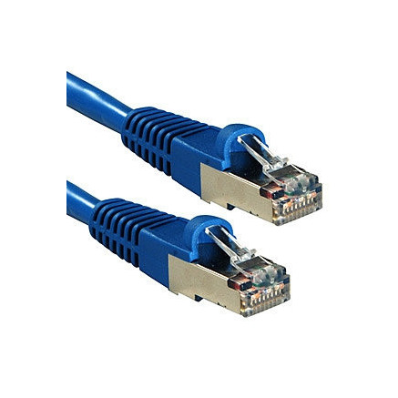 LINDY Cat.6A S FTP LSOH Blue 7.5m