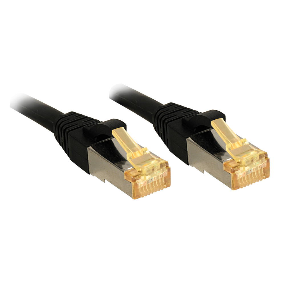 LINDY Patch Cable S FTP LSOH Black 7.5m