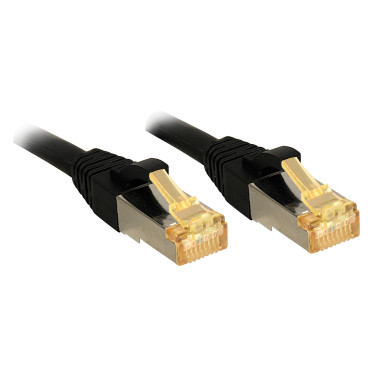 LINDY Patch Cable S FTP LSOH Black 7.5m