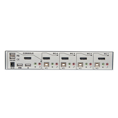 LINDY 4 Port DisplayPort 1.2 KVM Switch