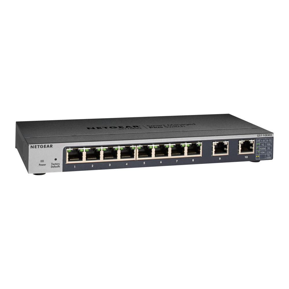 NETGEAR web Switch GS110EMX-100PES NETGEAR web Switch GS110EMX-100PES
