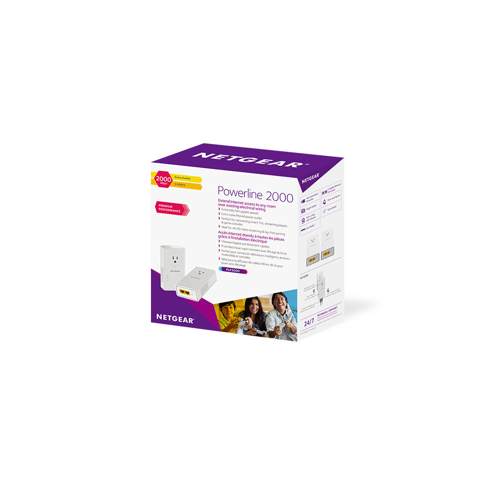 NETGEAR Pack de 2 adaptateurs CPL