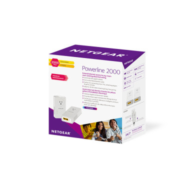 NETGEAR Pack de 2 adaptateurs CPL