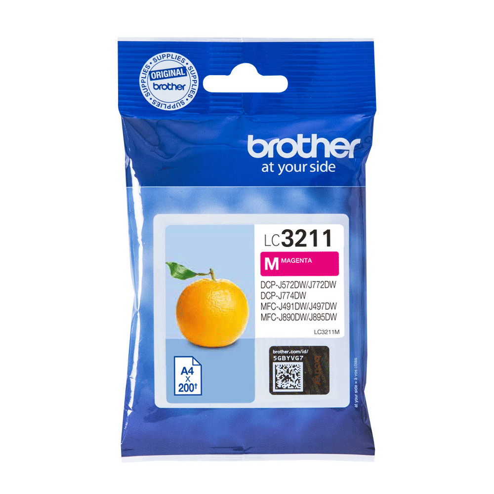 BROTHER LC3211M Magenta ink cartridge BROTHER LC3211M Magenta ink cartridge