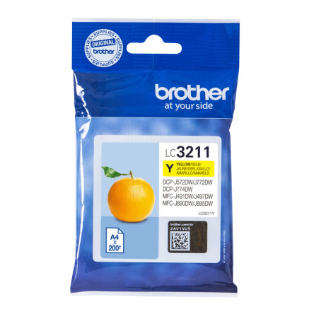 BROTHER Yellow LC3211Y ink cartridge