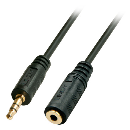 LINDY Audio Extens. 3.5mm Stereo  10m