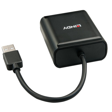 LINDY Extender 4 ports USB 2.0 Cat.5 60m