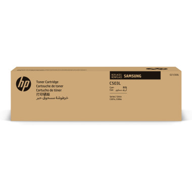 HP CLT-C503L -   rendement  lev  - cyan - original - cartouche de toner (SU014A) - pour ProXpress SL-C3010DW, SL-C3010ND, SL-