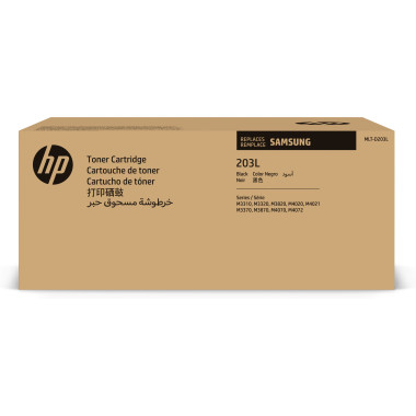 HP MLT-D203L -   rendement  lev  - noir - original - cartouche de toner (SU897A) - pour ProXpress SL-M3310, M3320, M3321, M33