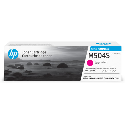 HP CLT-M504S - Magenta - original - cartouche de toner (SU292A) - pour Samsung CLP-415, CLX-4195, MultiXpress SL-C1453, C1454