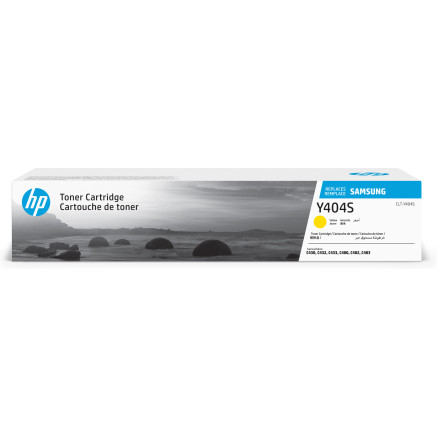 HP CLT-Y404S - Jaune - original - cartouche de toner (SU444A) - pour Samsung CLX-3302, 3303, 3304, 3307, Xpress SL-C432, C433