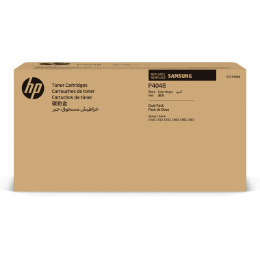 HP CLT-P404B - Pack de 2 - noir - original - cartouche de toner (SU364A) - pour Samsung CLX-3302, 3303, 3304, 3307, Xpress SL