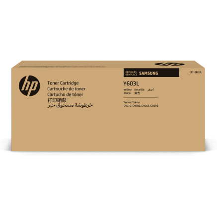 HP CLT-Y603L -   rendement  lev  - jaune - original - cartouche de toner (SU557A) - pour ProXpress SL-C4010N, SL-C4010ND, SL-