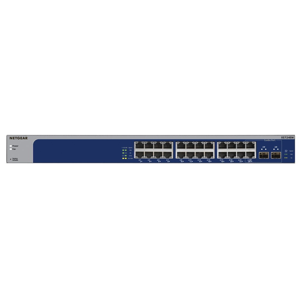 NETGEAR 10G MULTI-GIG WEB MANAGED PLUS