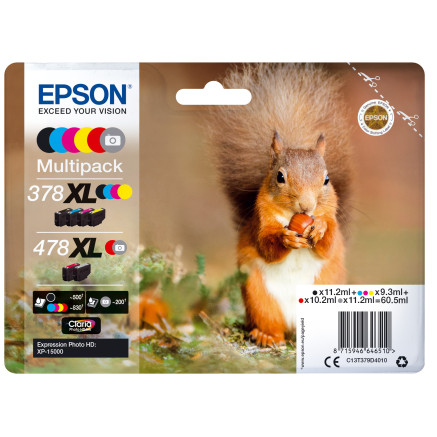 EPSON 1LB Multipack 6 colours 378XL