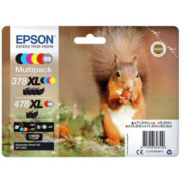 EPSON 1LB Multipack 6 colours 378XL