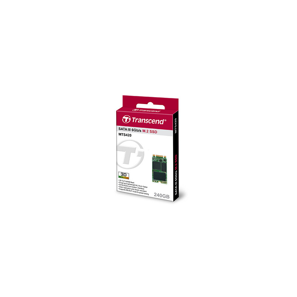 TRANSCEND 240Go M.2 2242 SSD SATA3 TLC
