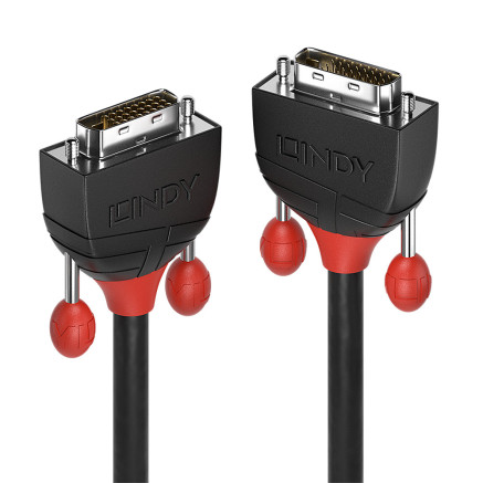 LINDY 3m DVI-D Dual Link Cable Black
