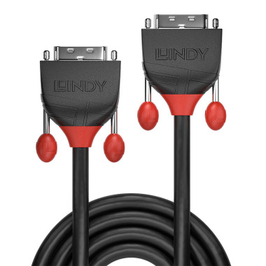 LINDY 3m DVI-D Dual Link Cable Black