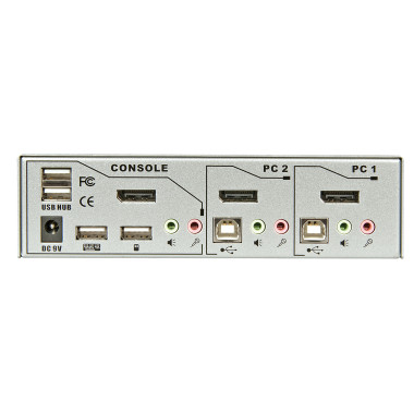 LINDY 2 Port DisplayPort 1.2 KVM Switch