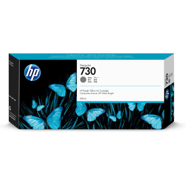 HP 730 - 300 ml - haute capacit  - gris - original - DesignJet - cartouche dencre - pour DesignJet SD Pro MFP, T1600, T1600dr