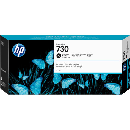 HP 730 - 300 ml - haute capacit  - photo noire - original - DesignJet - cartouche dencre - pour DesignJet SD Pro MFP, T1600,