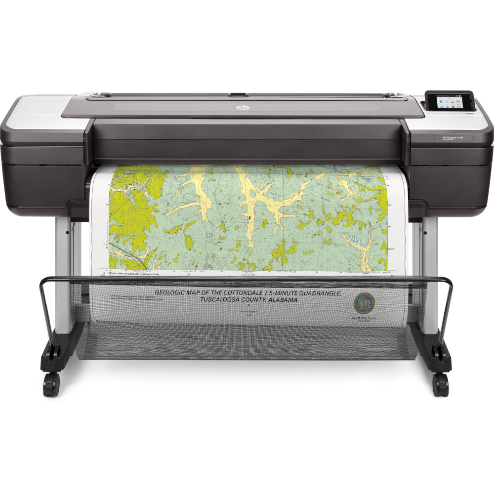 HP DesignJet T1700 - 44" imprimante grand format - couleur - jet dencre - 1118 x 1676 mm - 2 400 x 1 200 ppp - jusqu  0.55 mi