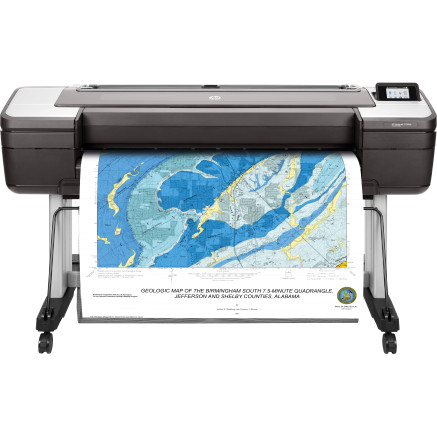 HP DesignJet T1700dr PostScript - 44" imprimante grand format - couleur - jet dencre - 1118 x 1676 mm - 2 400 x 1 200 ppp - j