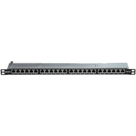 LINDY Cat.6A Patch Panel 24p STP 1 2 U
