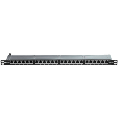 LINDY Cat.6A Patch Panel 24p STP 1 2 U