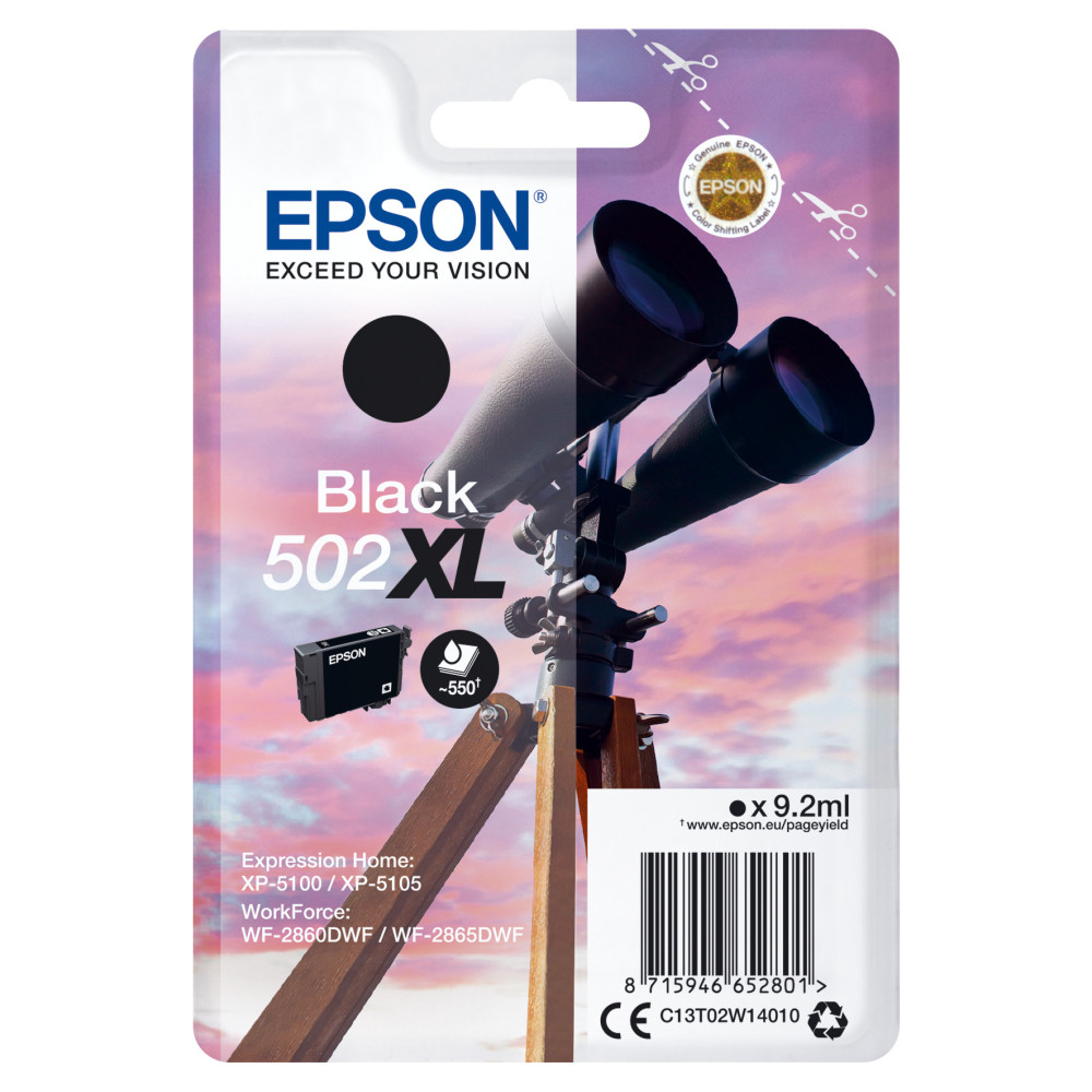 EPSON 4LB Singlepack Black 502XL Ink EPSON 4LB Singlepack Black 502XL Ink