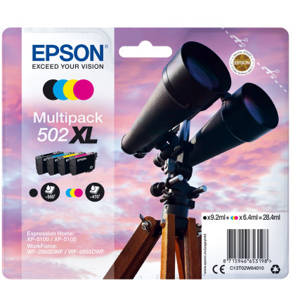 EPSON 1LB Multipack 4-colours 502XL Ink