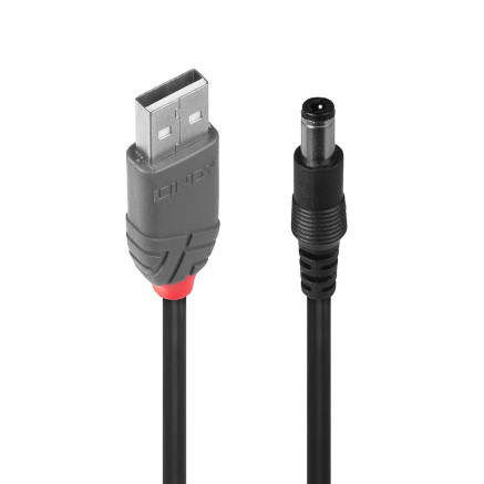LINDY Cable USB A male DC 5.5 2.5mm