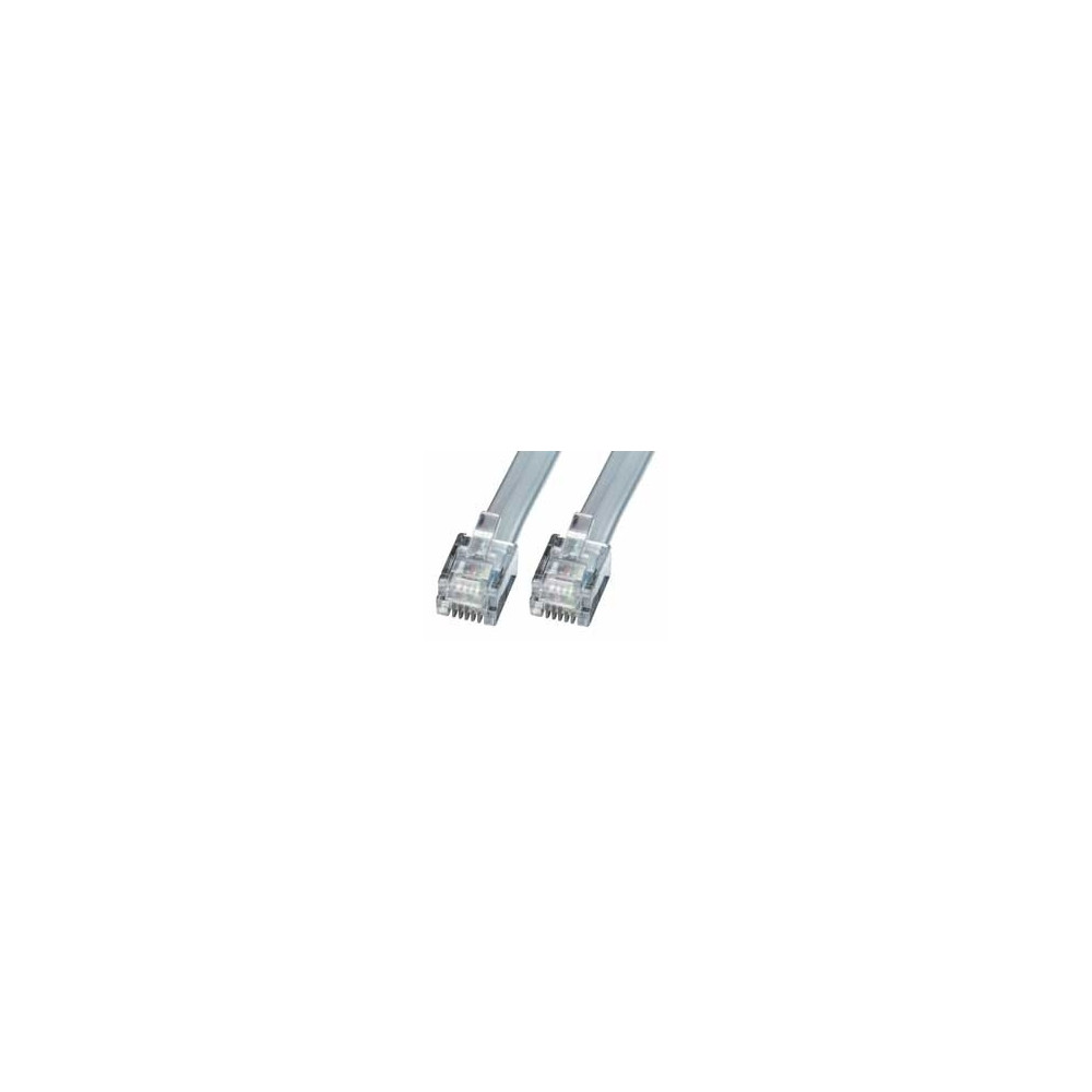 LINDY RJ-11 Cable silver LINDY RJ-11 Cable silver