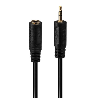 LINDY Audio Adapter Cable 2.5M 3.5F
