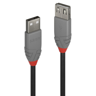 LINDY Rallonge USB 2.0 type A Anthra