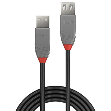 LINDY Rallonge USB 2.0 type A Anthra