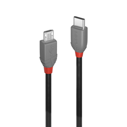 LINDY CÃ¢ble USB 2.0 Type C vers Micro-B