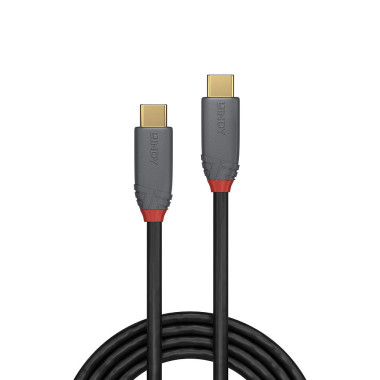 LINDY CÃ¢ble USB 3.1 type C C 5A Anthra